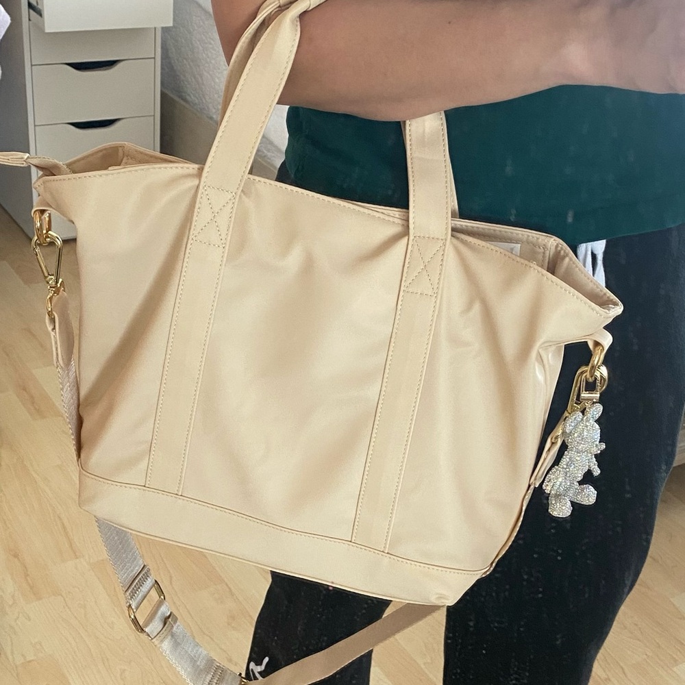 NWT SCL Sand Mini Tote Bag